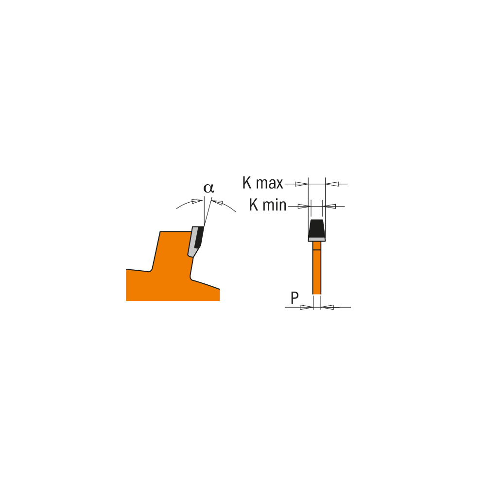 CMT Diamantový pílový kotúč na ultra tvrdé materiály D=210 Z=12 F=30 K/P=2,4/1,