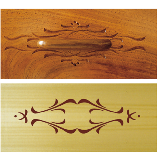 CMT Šablóna pre ornamenty [D] D=250x40