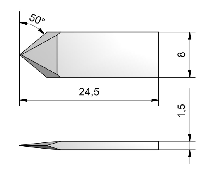 Plochý nôž ITA.112