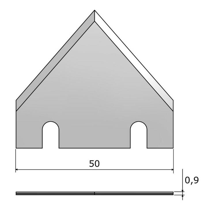 Plochý nôž ITA.570 BLD-DF570