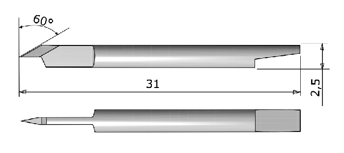 Okrúhly nôž ITA.138031