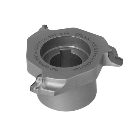 ITA DIA Rádiusová fréza DGB (16 | 20 DKN) (D=55,7; I=27; F=16+2CH; H=3,0; Z=3; R=2; LH)